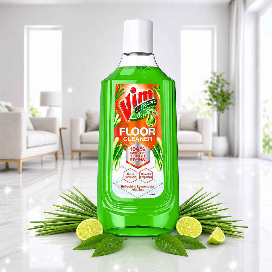 Vim Lemongrass With Salt Refreshing Floor Cleaner