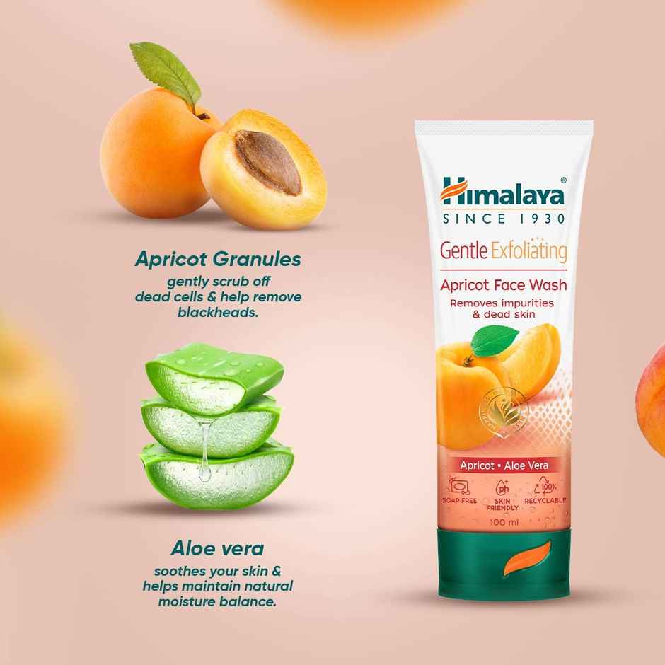 Himalaya Herbal Deep Cleansing Apricot Face Wash