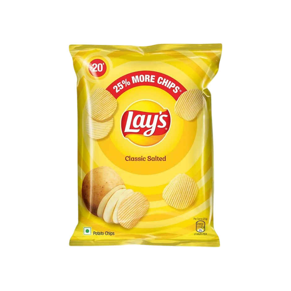 Lay's Classic Salted Potato Chips Combo 