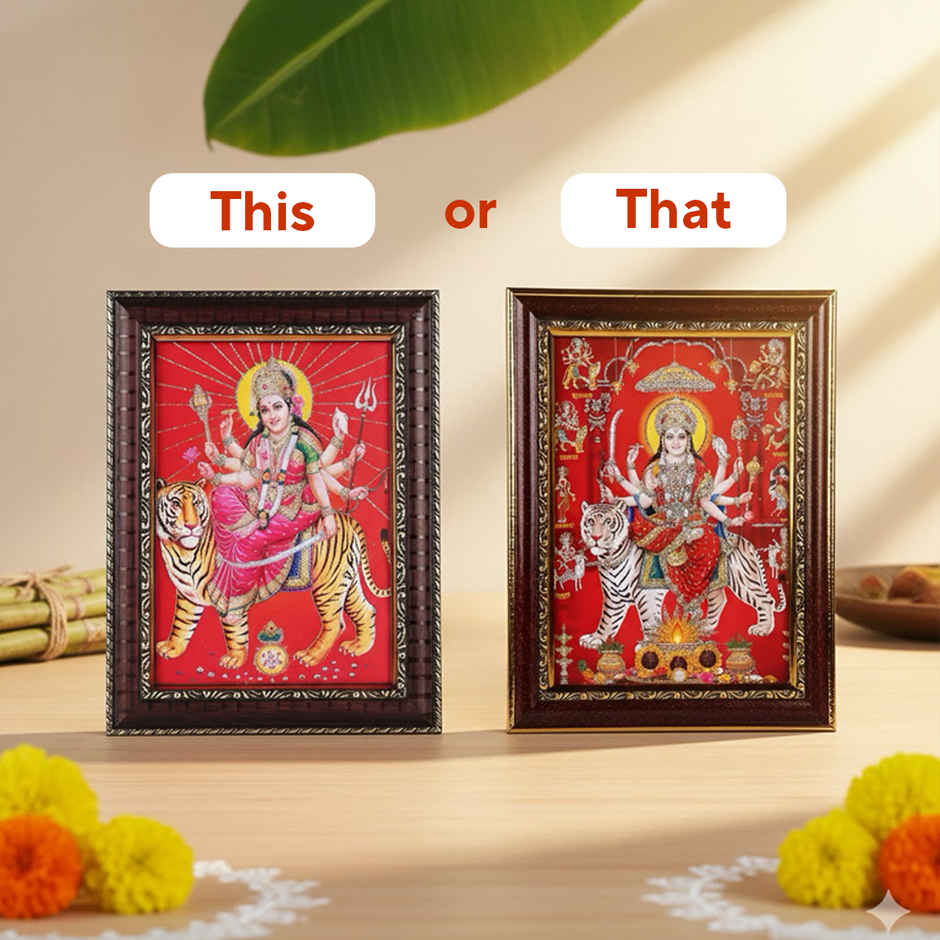 Durga Photo | Multicolor | One Size | Jai Kashi