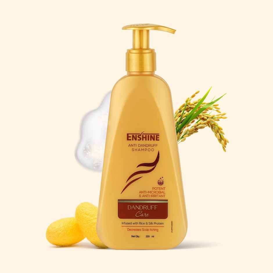 Enshine Anti-Dandruff Shampoo | Fights Flakes & Soothes Scalp | Removes Itchiness & Dryness