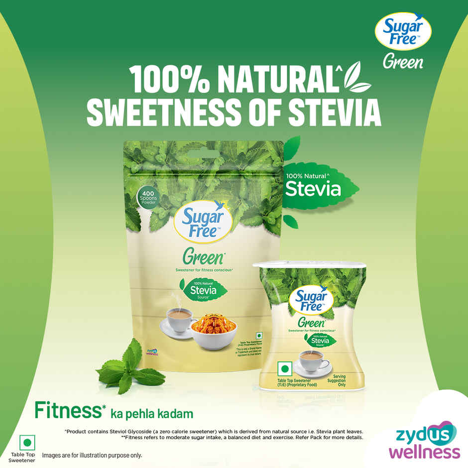 Sugarfree Green Truly Natural Made From Stevia