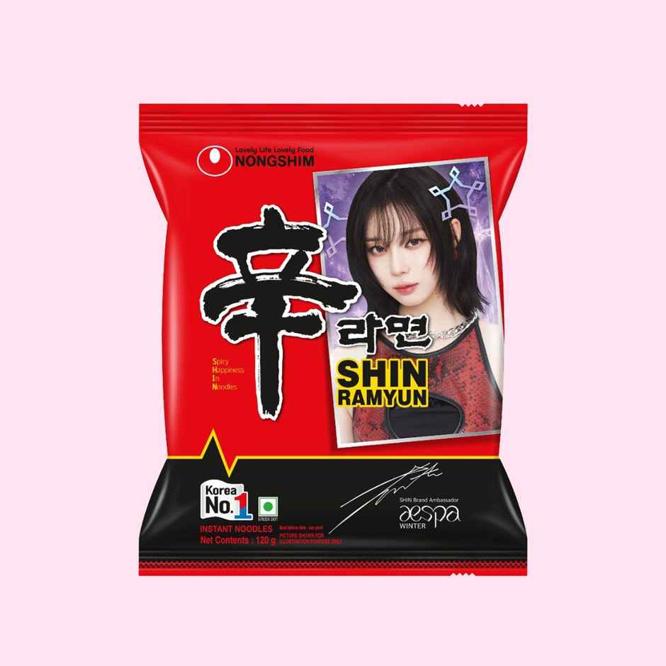 Korean Nongshim Shin Ramyun Noodle Soup Veg