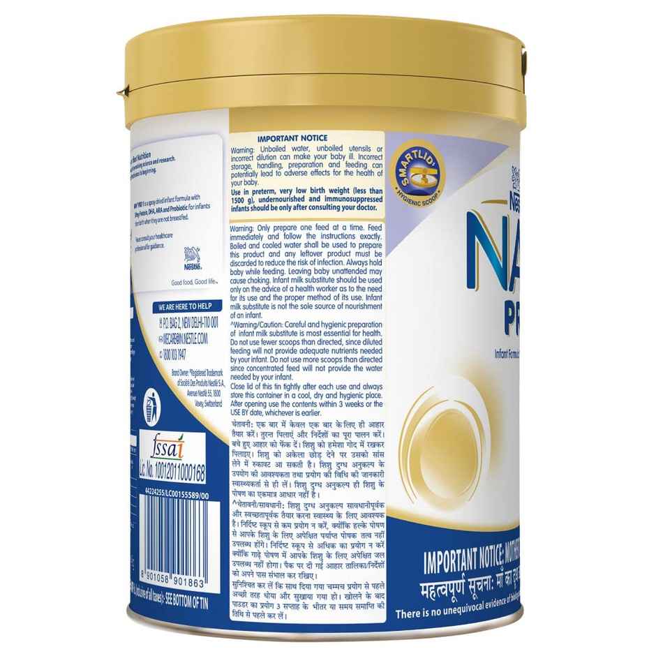 Nestle NAN PRO Stage 1 Infant Formula, Tin Pack | 0 - 6 M