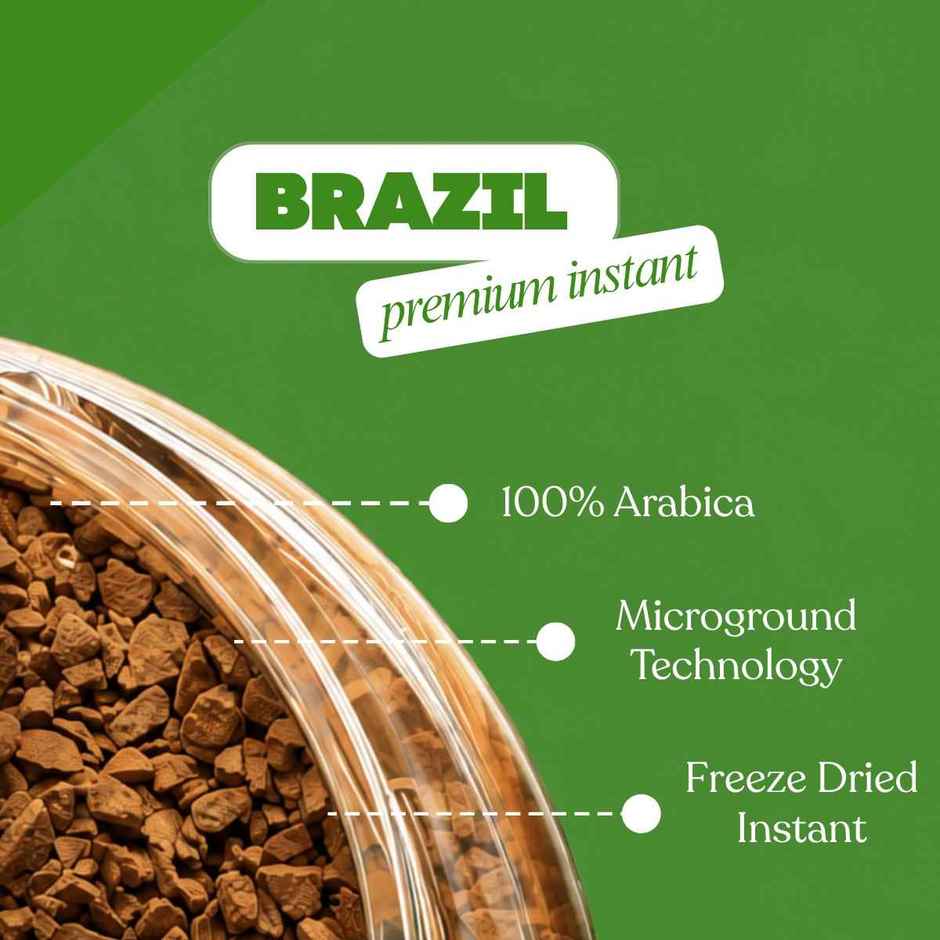 Toffee Brazil Speciality Coffee Roasters Organic Instant Coffee