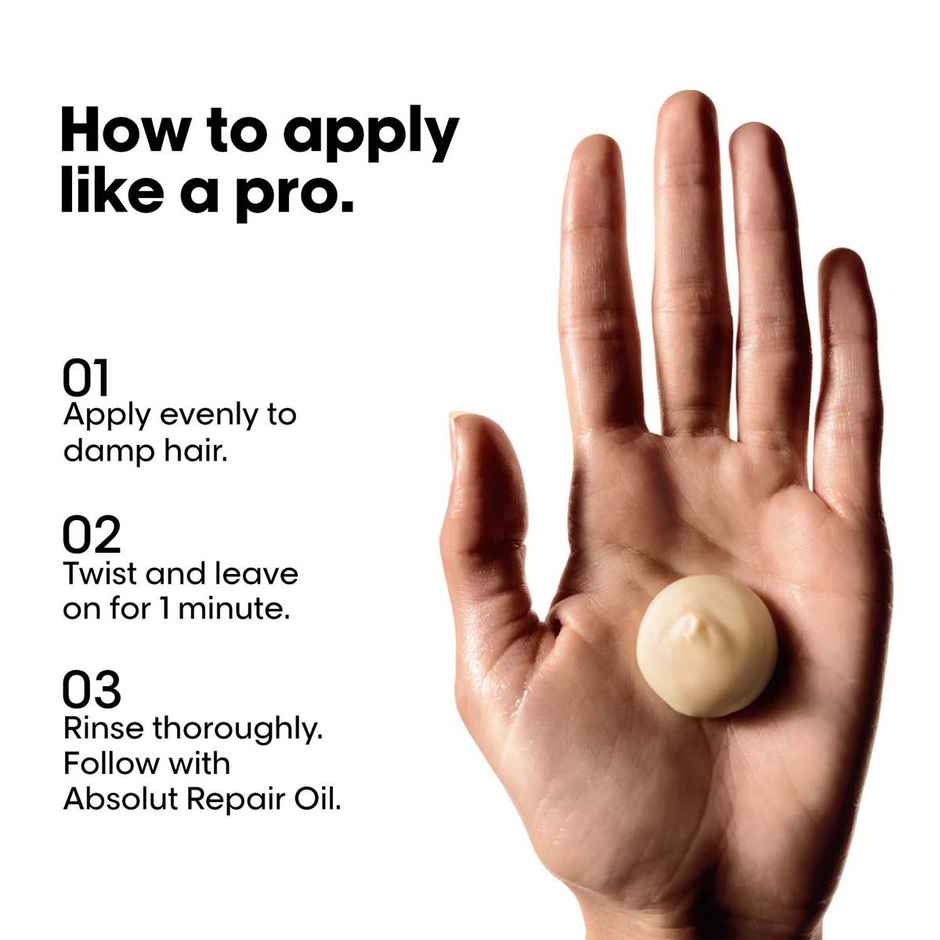 L'Oreal Professionnel Absolut Repair Mask For Dry and Damaged Hair With Wheat Protein