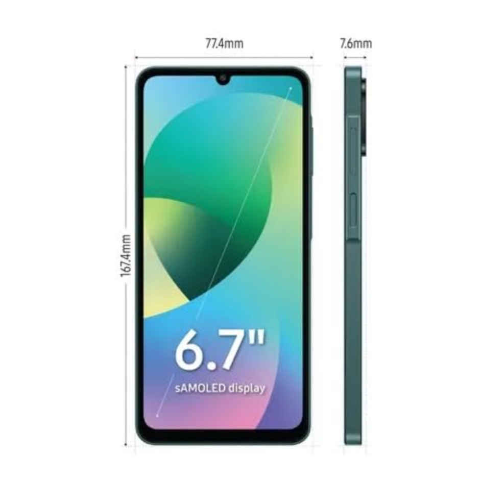 Samsung Galaxy F07 4G | 4GB RAM | 64GB Storage | 6.5 inches Display | 4G | Green