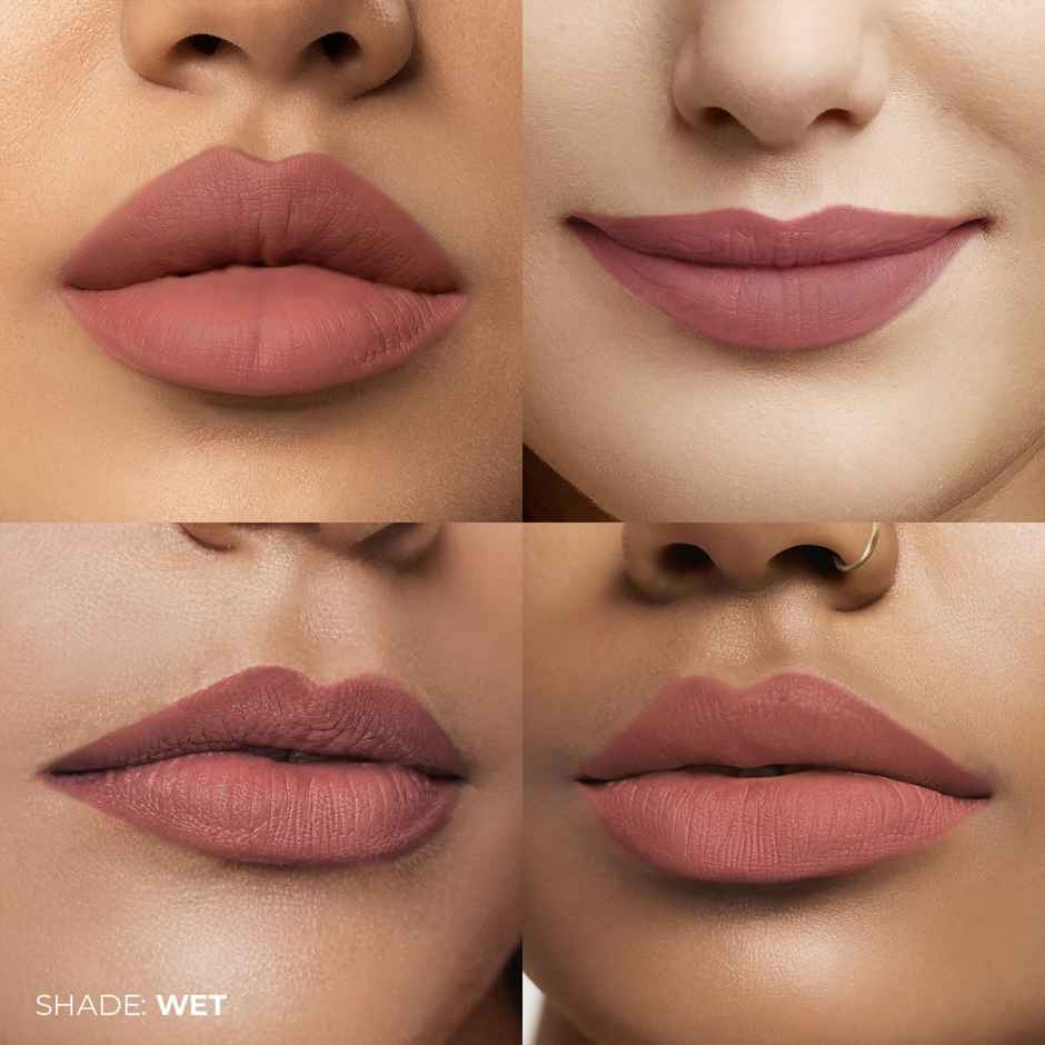 Fae Beauty Lip Whip 12H Matte Liquid Lipstick Enriched With Vitamin E And Cherry Coffee | Wet