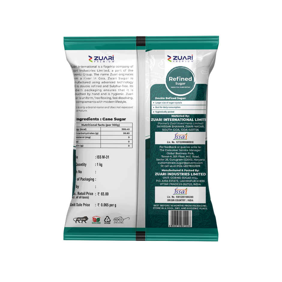 Zuari Refined Sugar