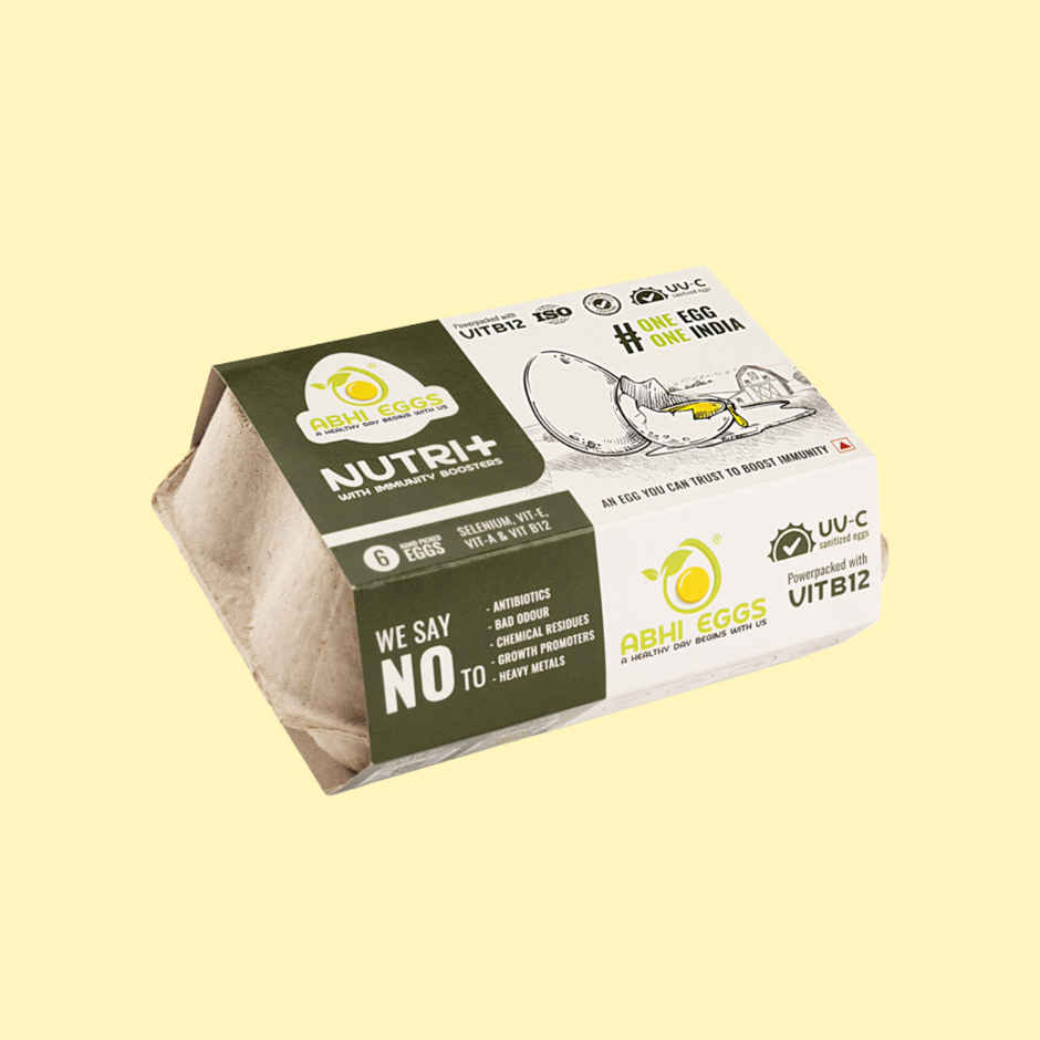 Abhi Nutri + White Eggs With Immunity Boosters