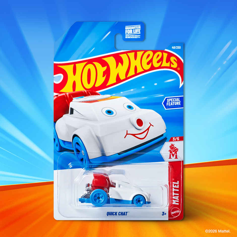 Hot Wheels Worldwide Basic Car HW QUICK CHAT Toy Car for Kids and Collectors