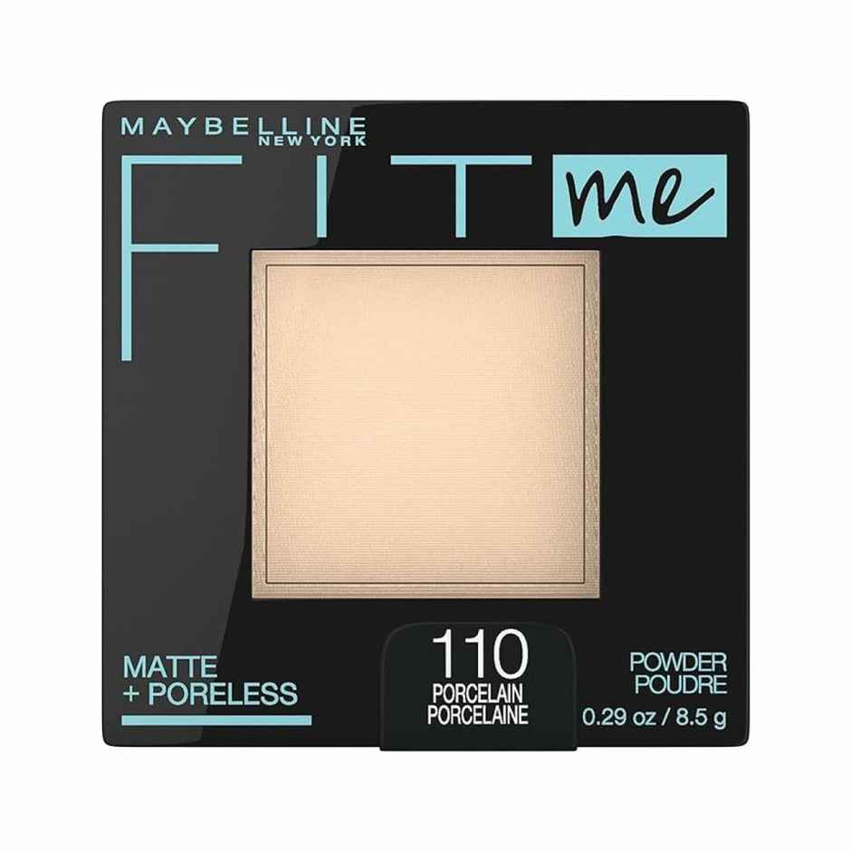 Maybelline Fit Me Matte + Poreless Powder, 110 Porcelain