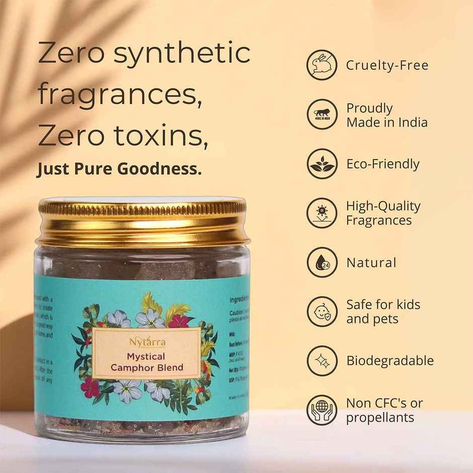 Nytarra Naturals Mystical Camphor Blend Rose