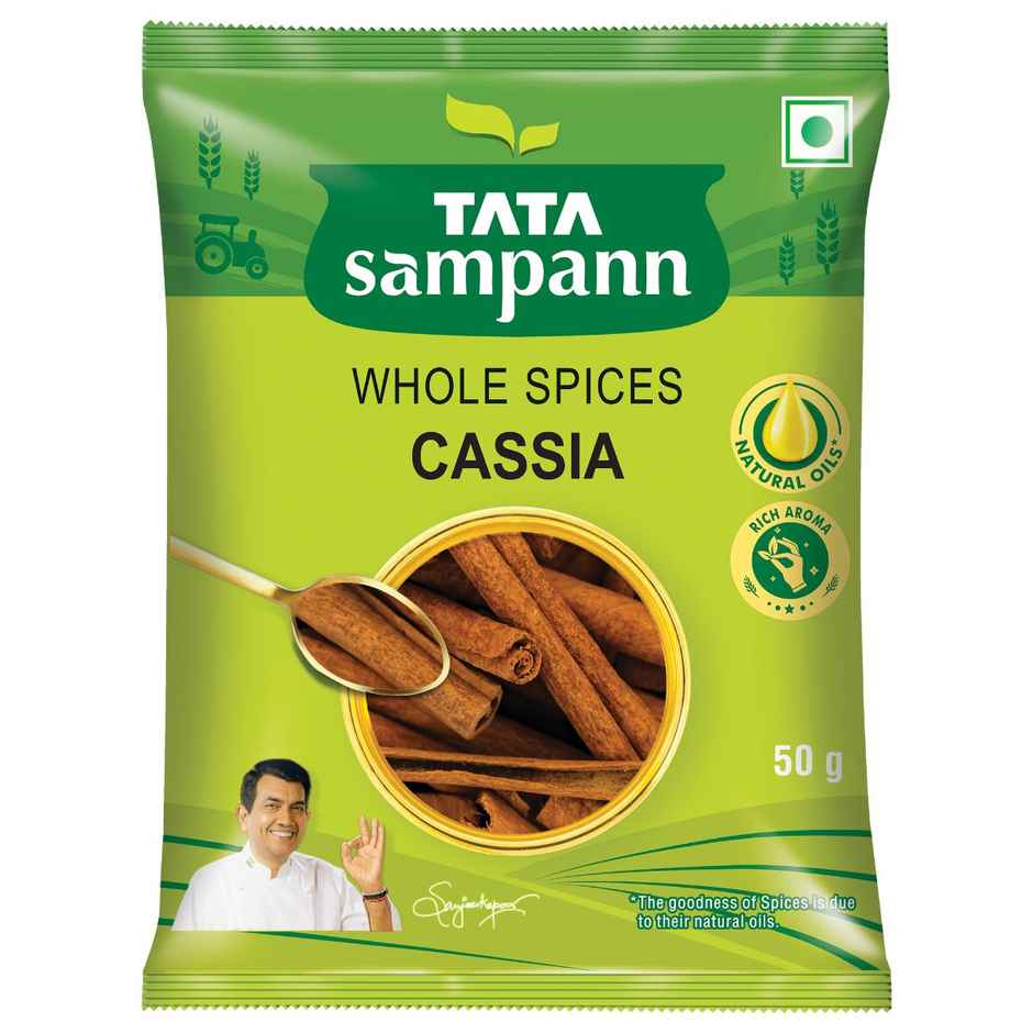 Tata Sampann Cassia Rolls, Whole Spices,Warm Aroma & Bold Flavour