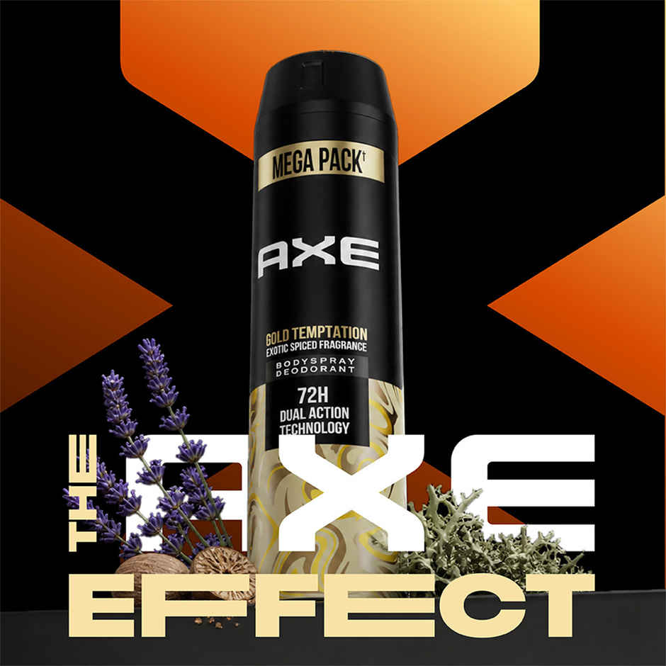 Axe Gold Temptation Deo |Body Spray For Men | Long Lasting Deodrant Spray