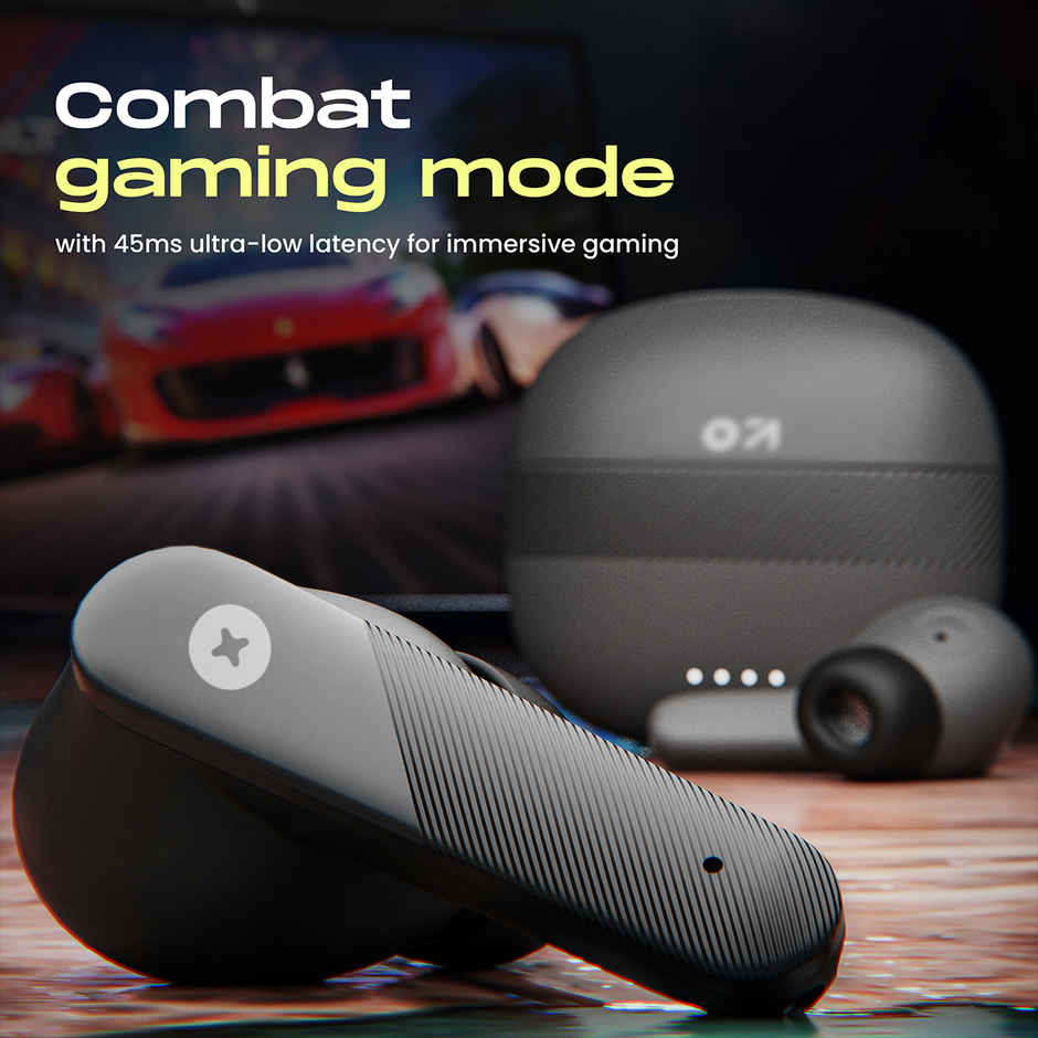 GOBOULT Airbass Z35 w/ Zen Enc Mic | 32H Playtime | 5.3 Bluetooth| Graphite Black