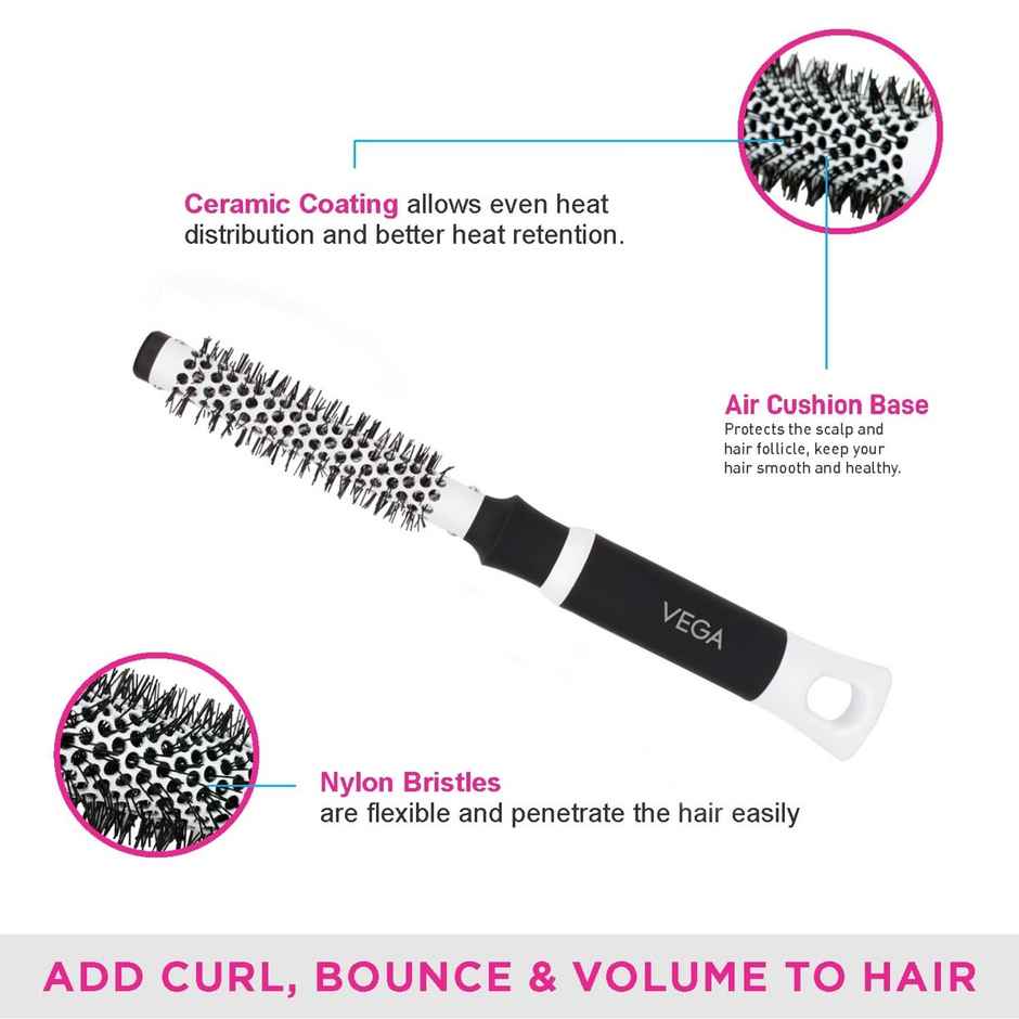VEGA Hot Curl For Hair Styling | Drying | Healthy Hair And Add Volume | Super Small | H1-Prsn