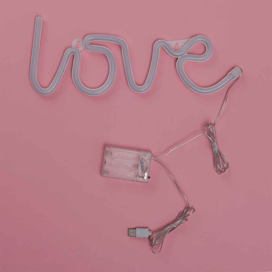 Oye Happy Love Neon Light