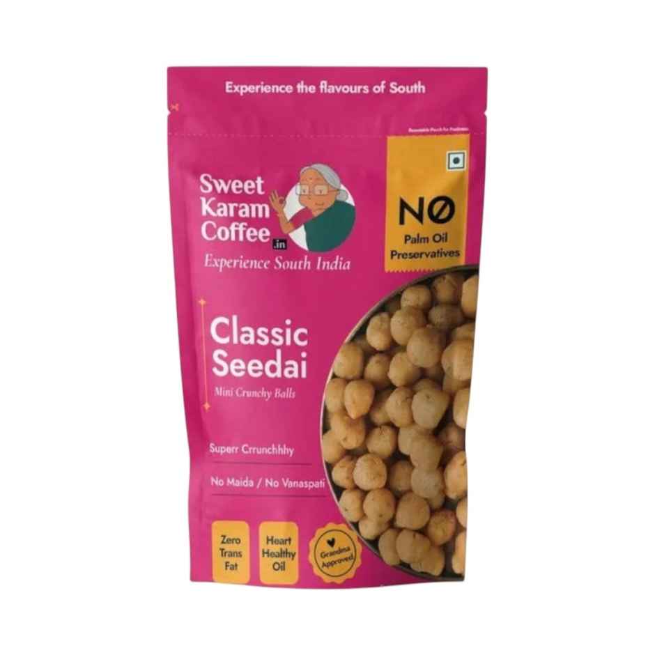 Sweet Karam Coffee Classic Seedai Crunchy Balls