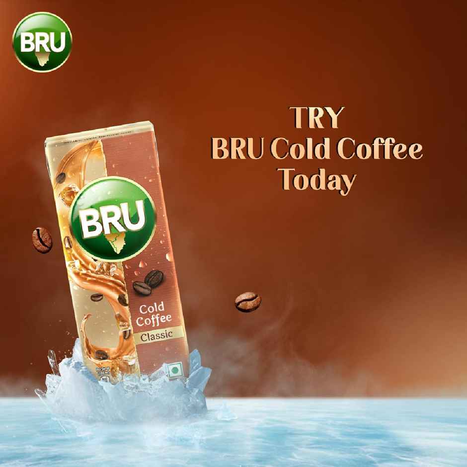 BRU Classic Cold Coffee Tetra Pack