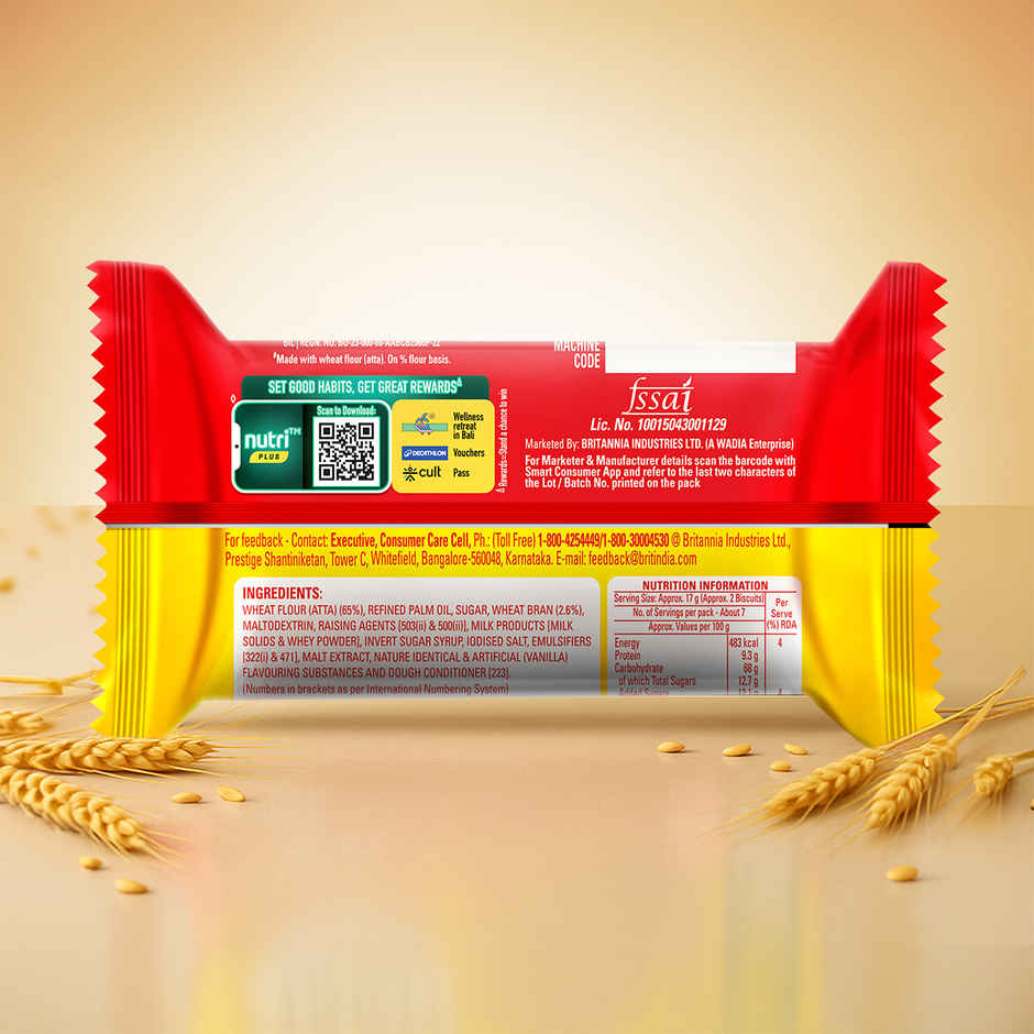 Britannia Nutrichoice High-Fibre Digestive Biscuits