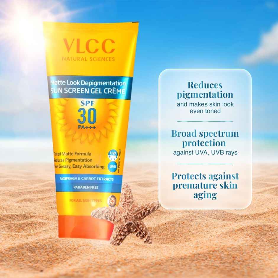 VLCC Matte Look SPF 30 PA ++ Sunscreen Gel Cream