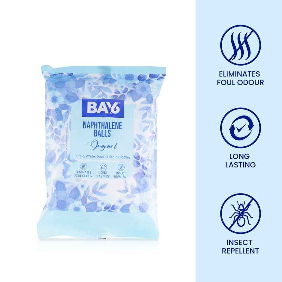 BAY6 Naphthalene Balls Insect Repellent Long Lasting
