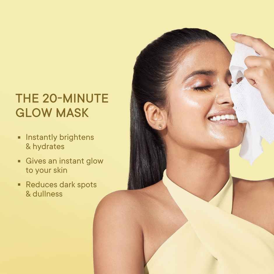 Quench Vitamin C Instaglow Sheet Mask (Face Mask)