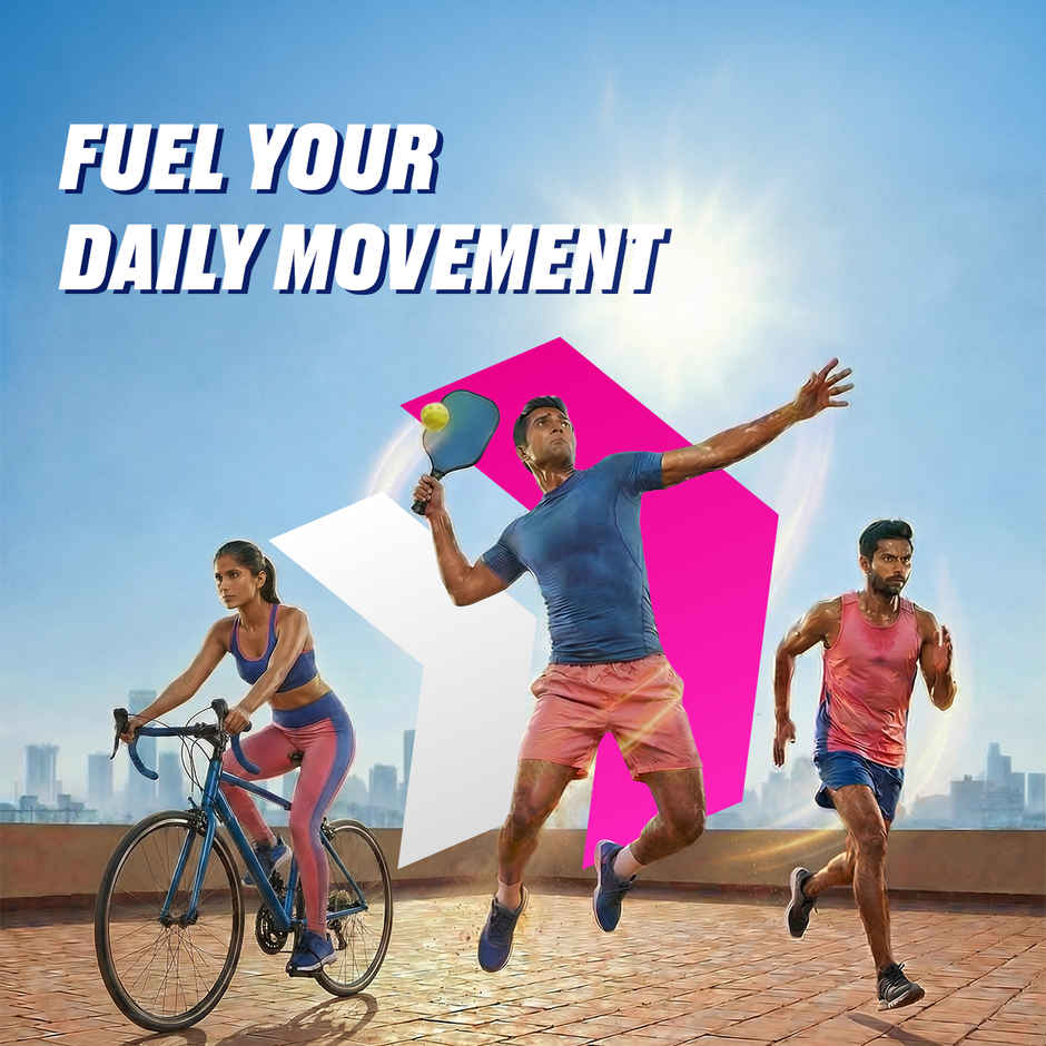 Glucon-D Recharge | No Added Sugar, Green Apple, Hydration & Energy Drink