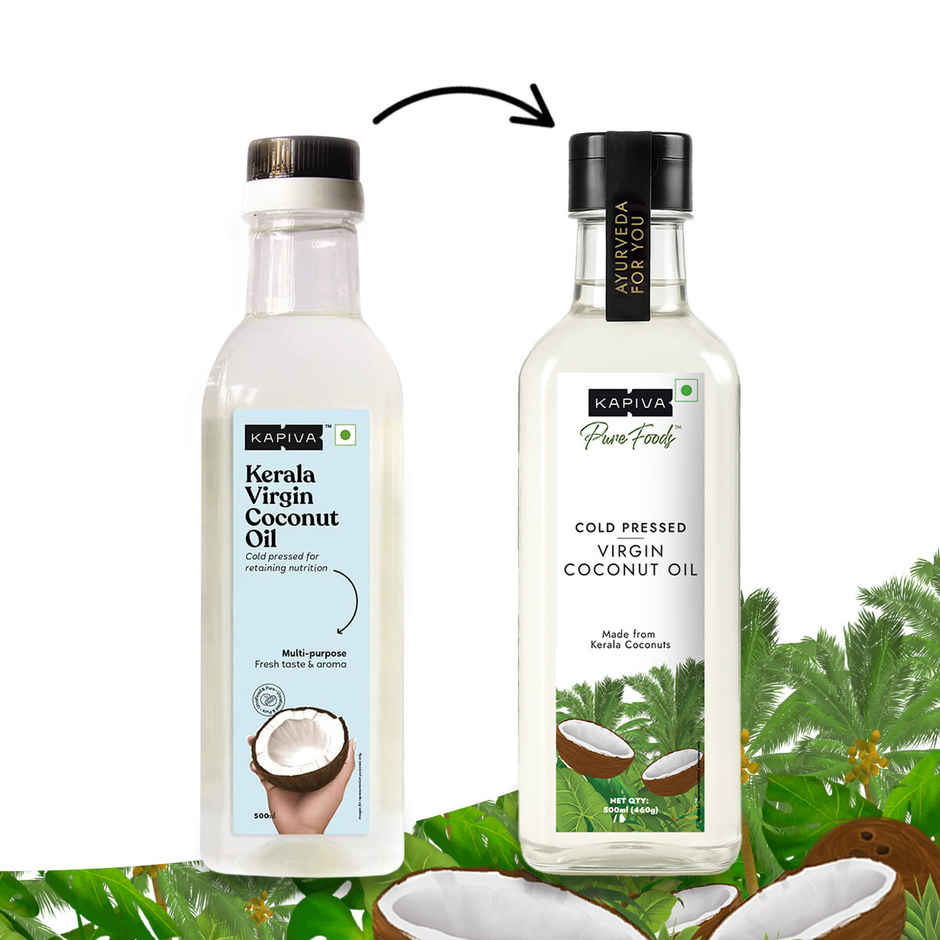 Kapiva Kerala Virgin Coconut Oil (Nariyal Oil) | Multipurpose