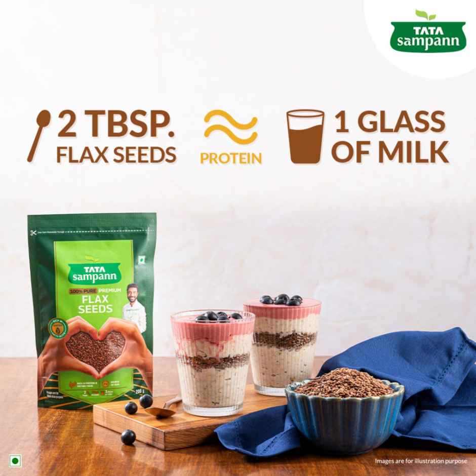 Tata Sampann 100% Pure Premium Flax Seeds
