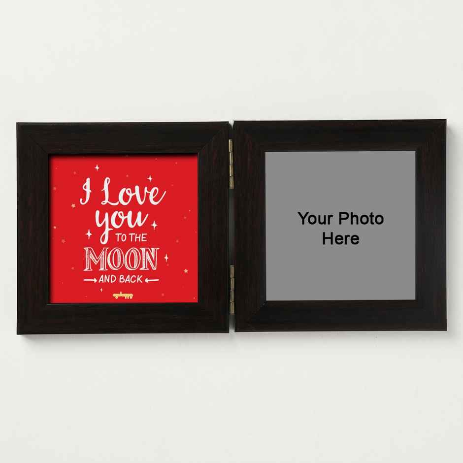 I Love You to the Moon Magic Window Photo Frame | 2 Photo Slots | Oye Happy