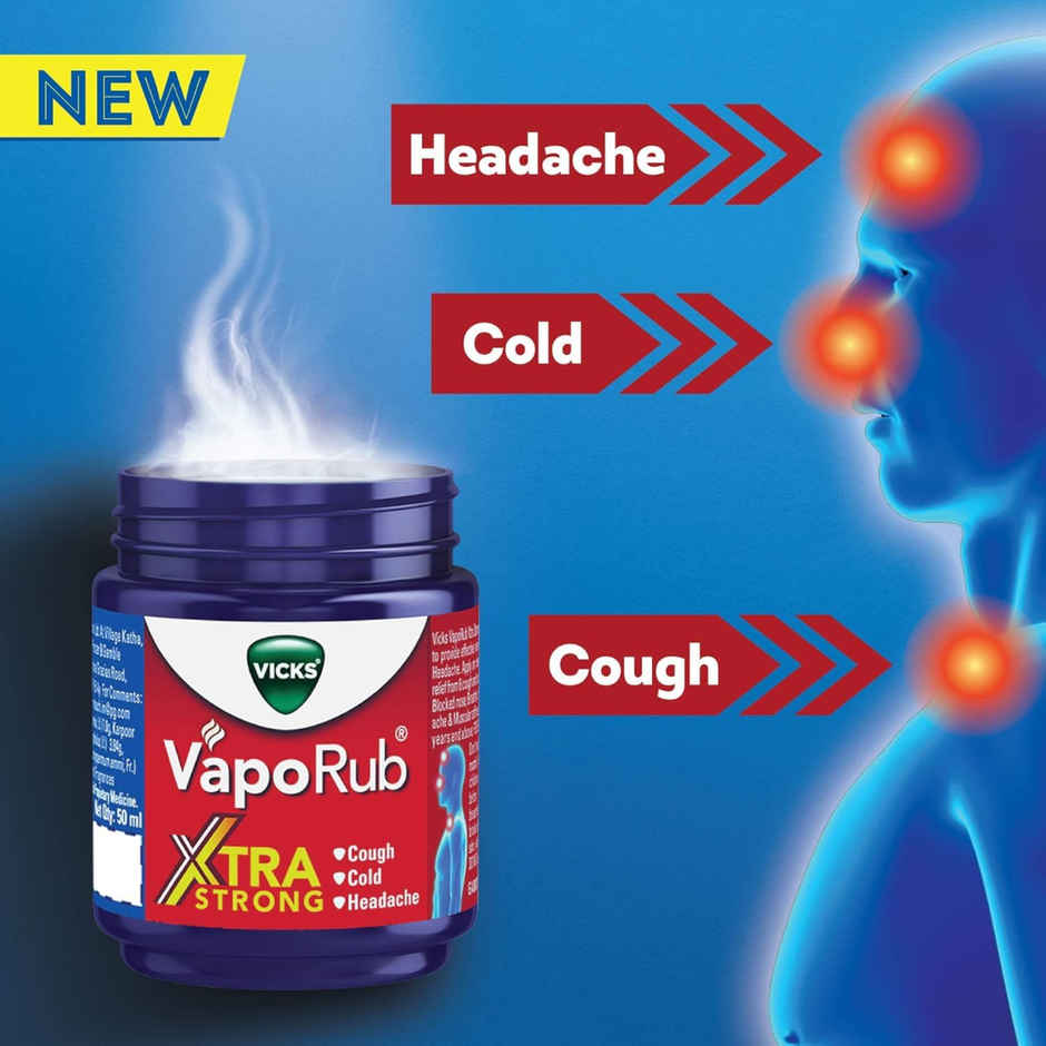 Vicks Vaporub Xtra Strong Balm