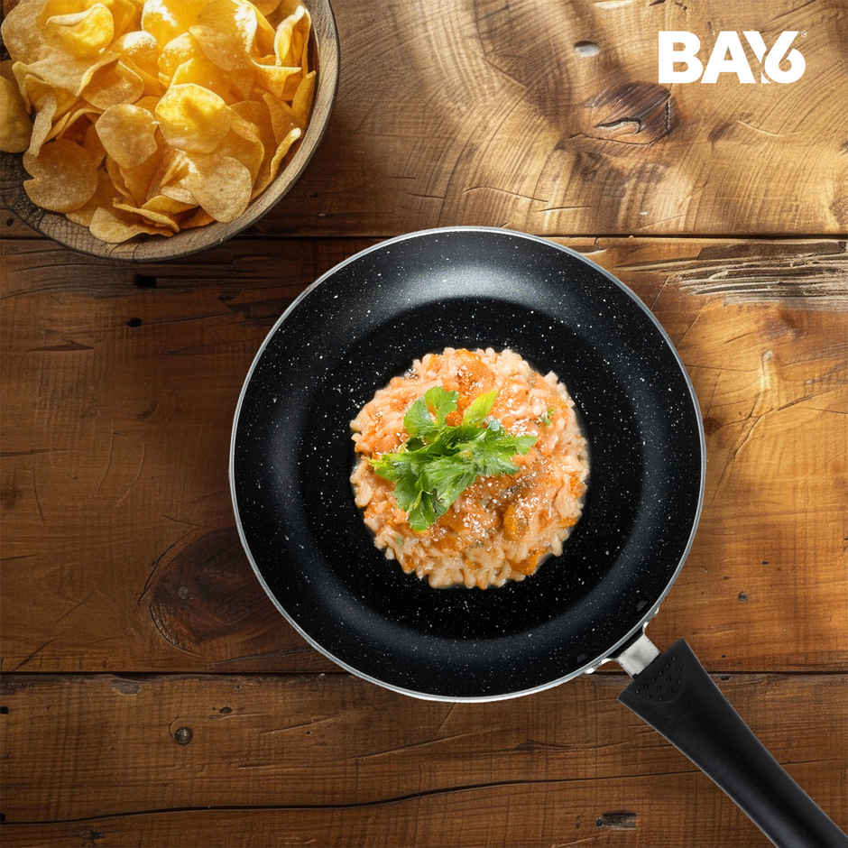 BAY6 Nonstick Fry Pan | 24 cm - Grey