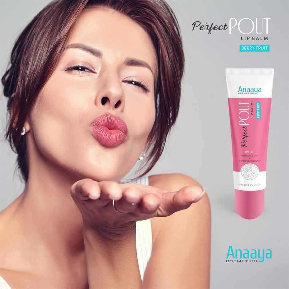 Anaaya Perfect Pout Lip Balm - Berry Fruit