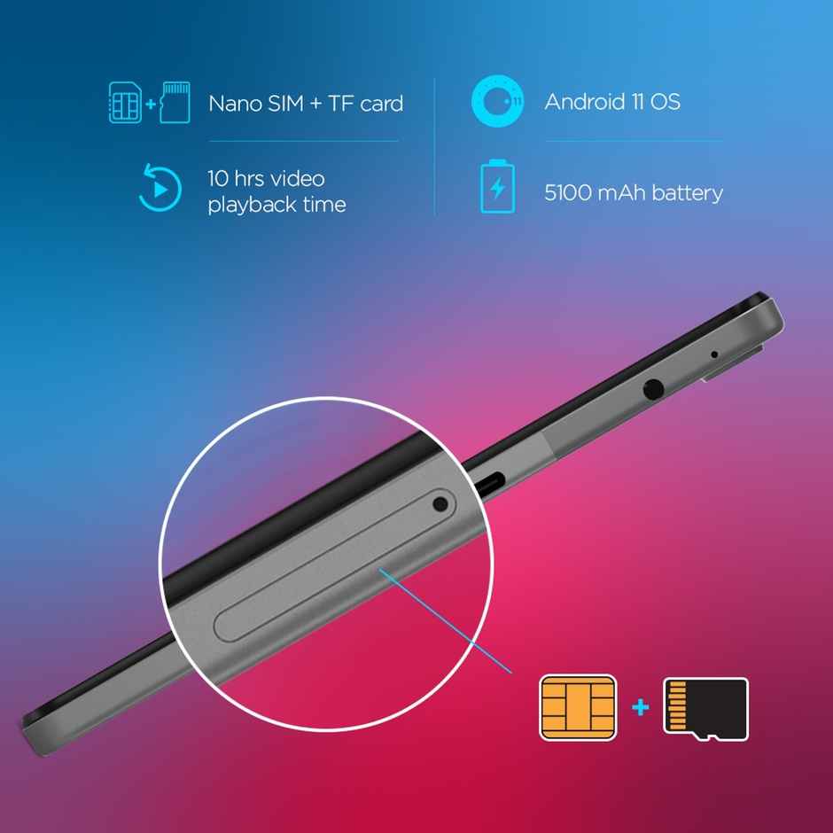 Lenovo Tab M10 | 10.1 inch | 4GB RAM | 64GB ROM | Wi-Fi+4G LTE | Storm Grey