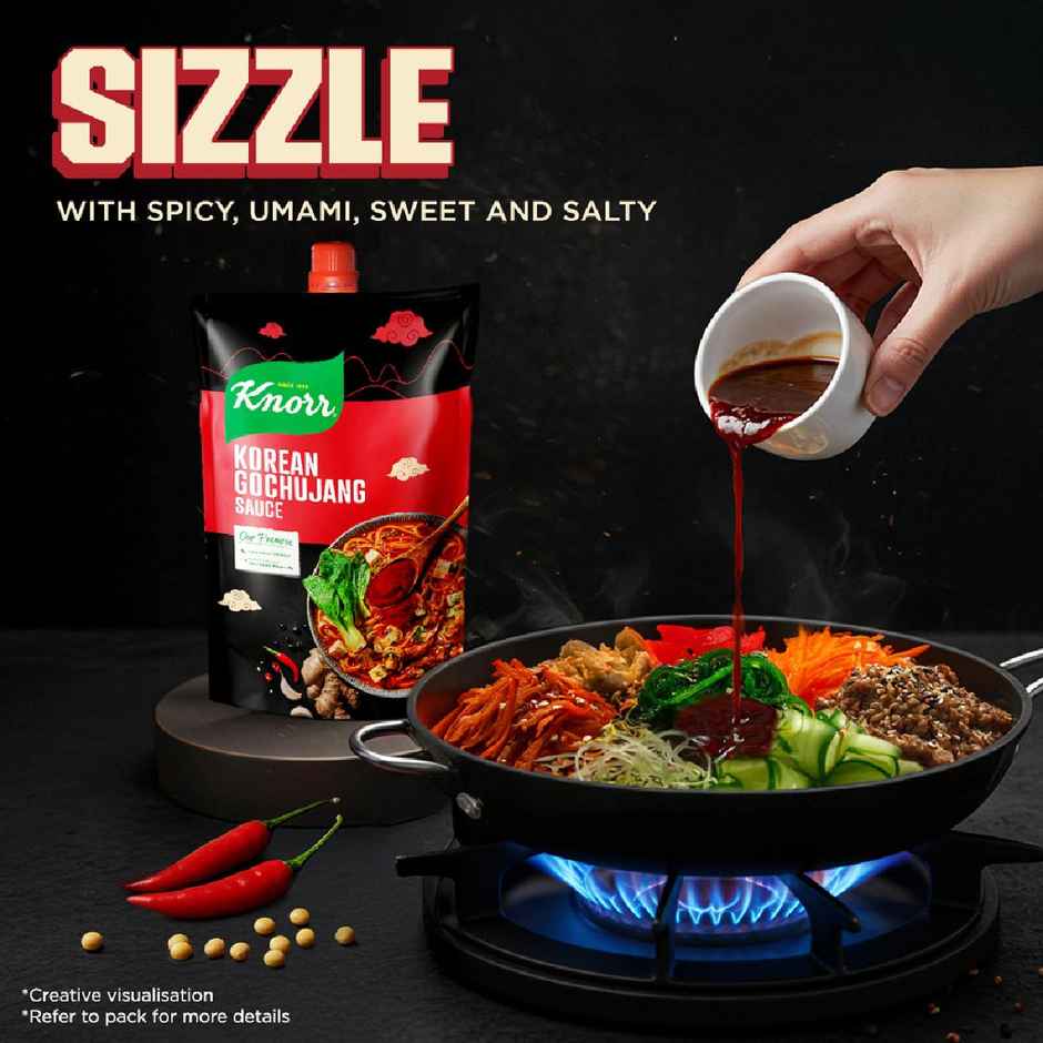 Knorr Korean Gochujang Sauce | Spicy-Umami-Sweet-Salty