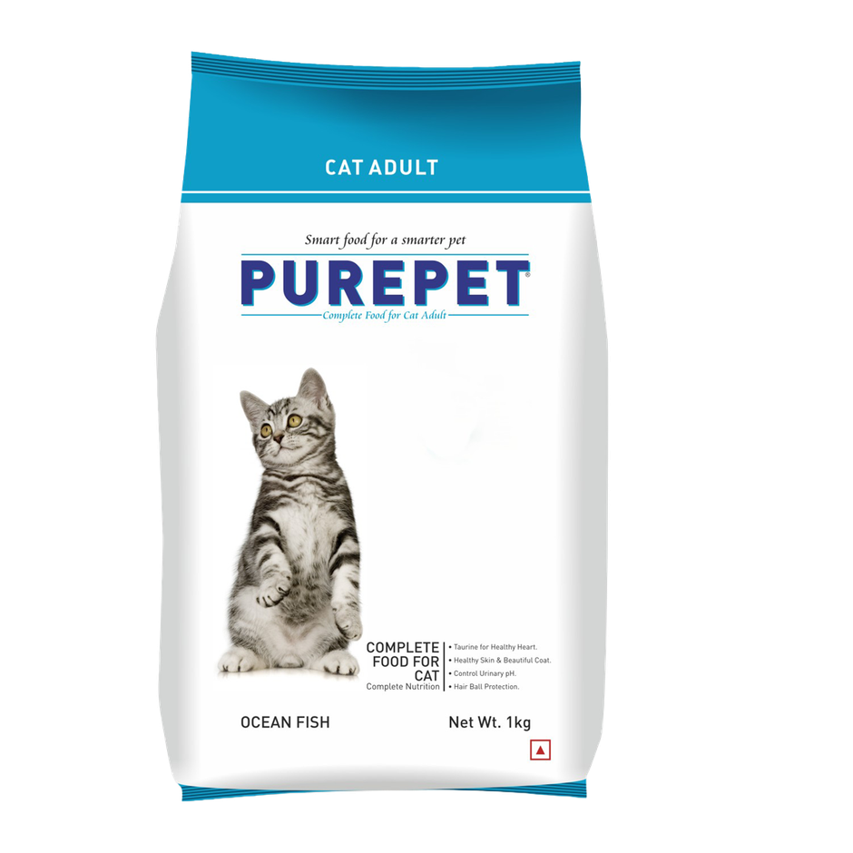 Purepet Ocean Fish Adult Dry Cat Food