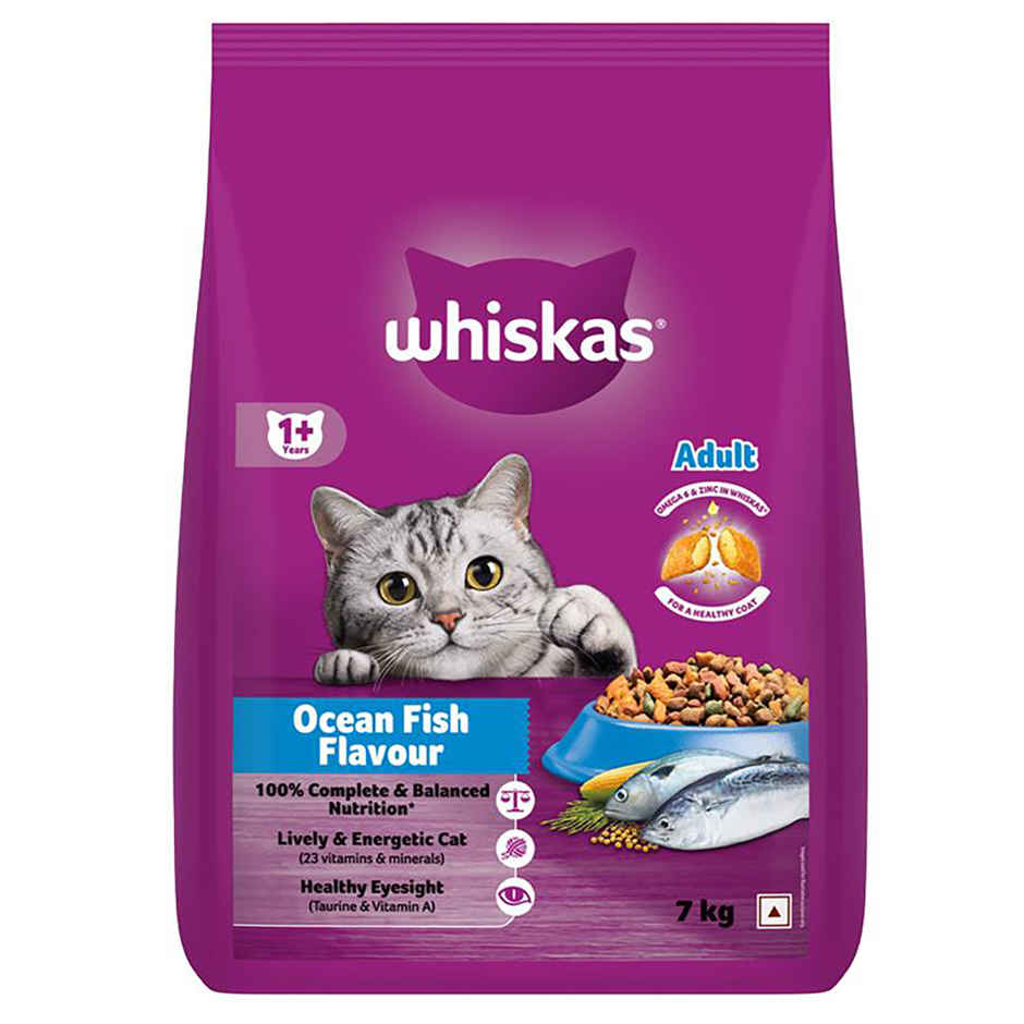 Whiskas Adult Ocean Fish Flavour Dry Cat Food