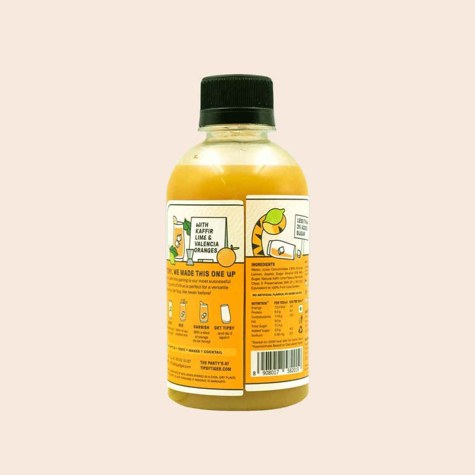 Tipsy Tiger Orange Mojito Mocktail Cocktail Mix