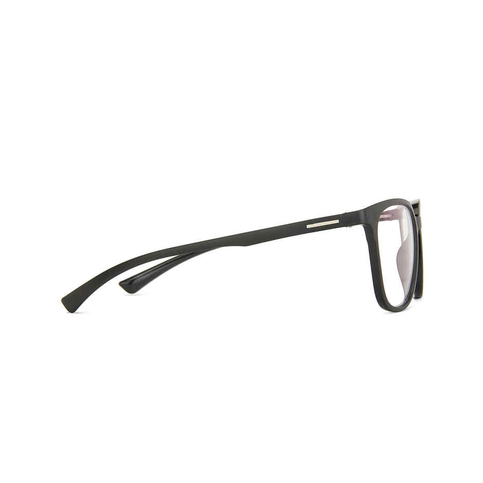 Lenskart Blu Unisex Solid Metal Computer Glasses | Black - L