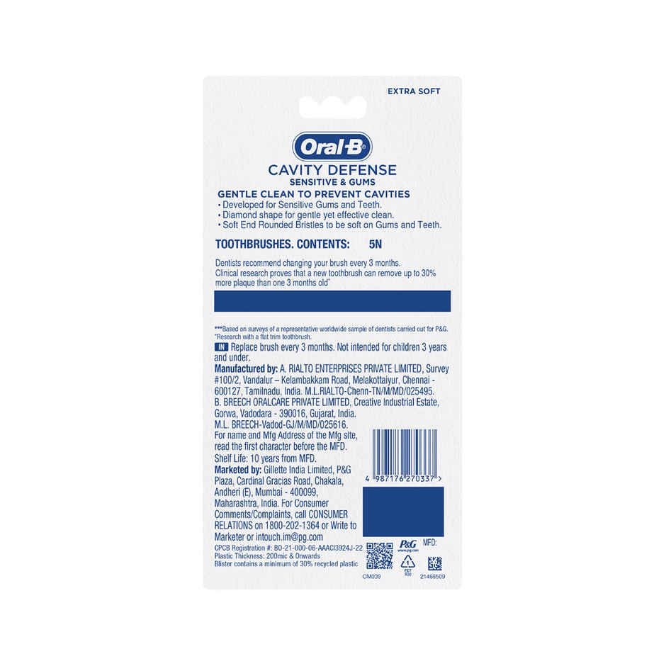 Oral-B Sensitive Care Toothbrush