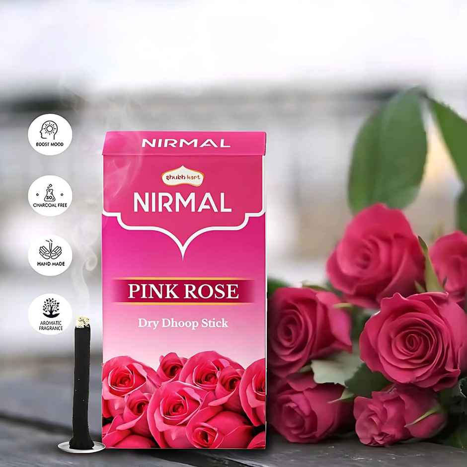 Nirmal Rose Dry Dhoop Stick | Shubhkart