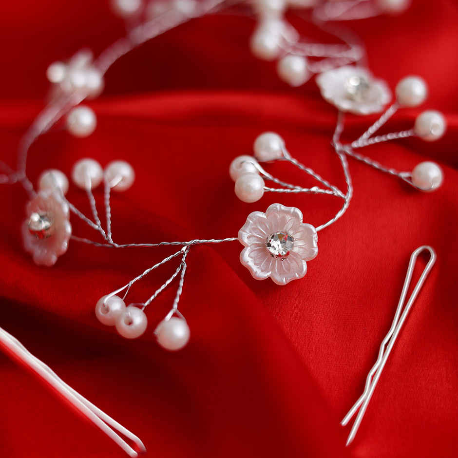 Premium Designer Hair Accessory - Traditional Indian Jewellery | Oye Happy