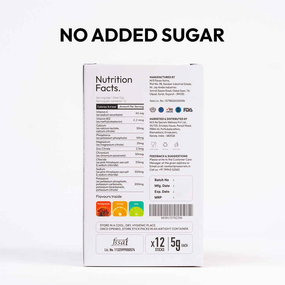 No Secrets Perfect Hydration Duo Electrolytes & Antioxidants Assorted Box