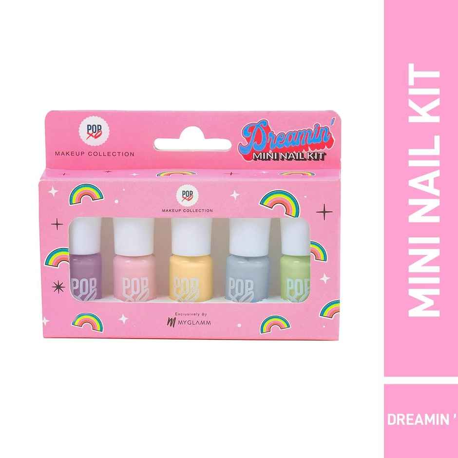 Myglamm Popxo Makeup Collection Mini Kit Nail Paint - Dreamin