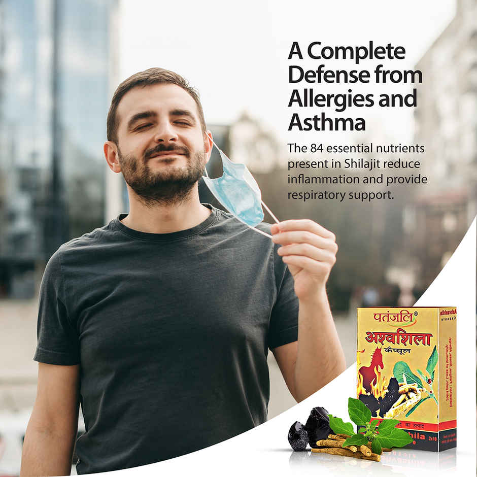 Patanjali Ayurveda Ashvashila Capsule