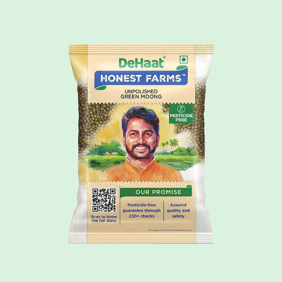 DeHaat HF Unpolished Green Moong Dal Whole