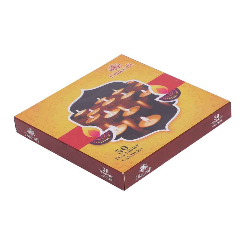 Tea Light Candles Pack | Pack of 50 | Pichai