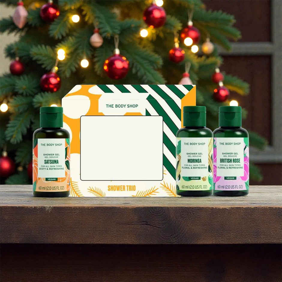 The Body Shop Trio Shower Gel Gift Box | Skincare Set